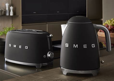 smeg toaster and kettle myer
